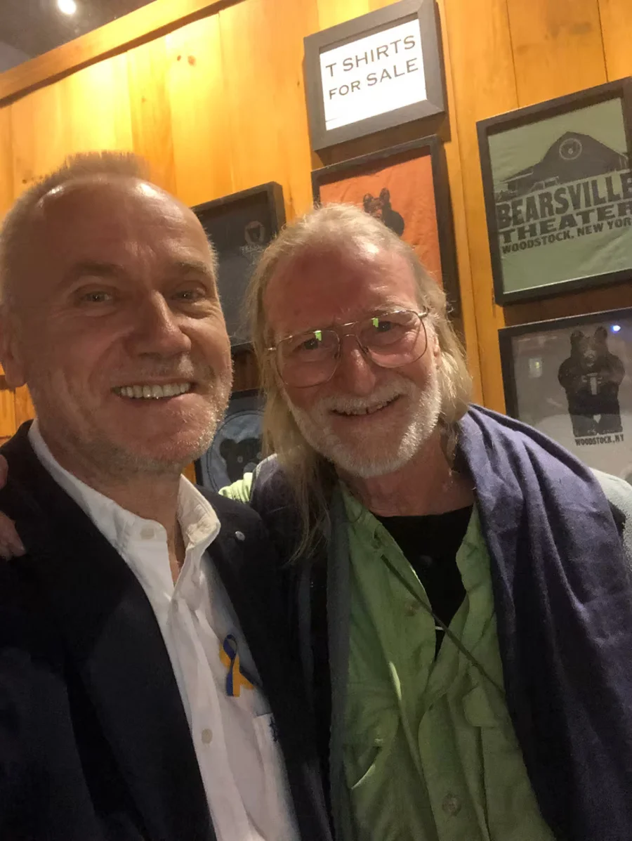 Krzysztof Trześniowski and Steve Klein