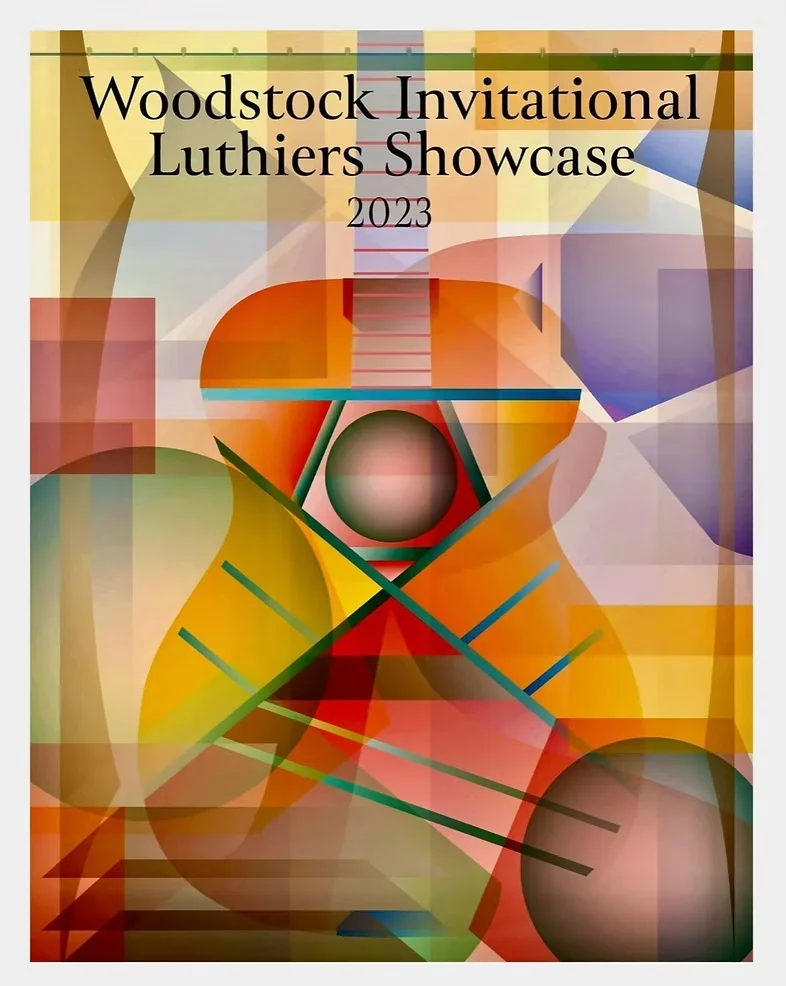 Woodstock Invitational Luthiers Showcase 2023 Poster