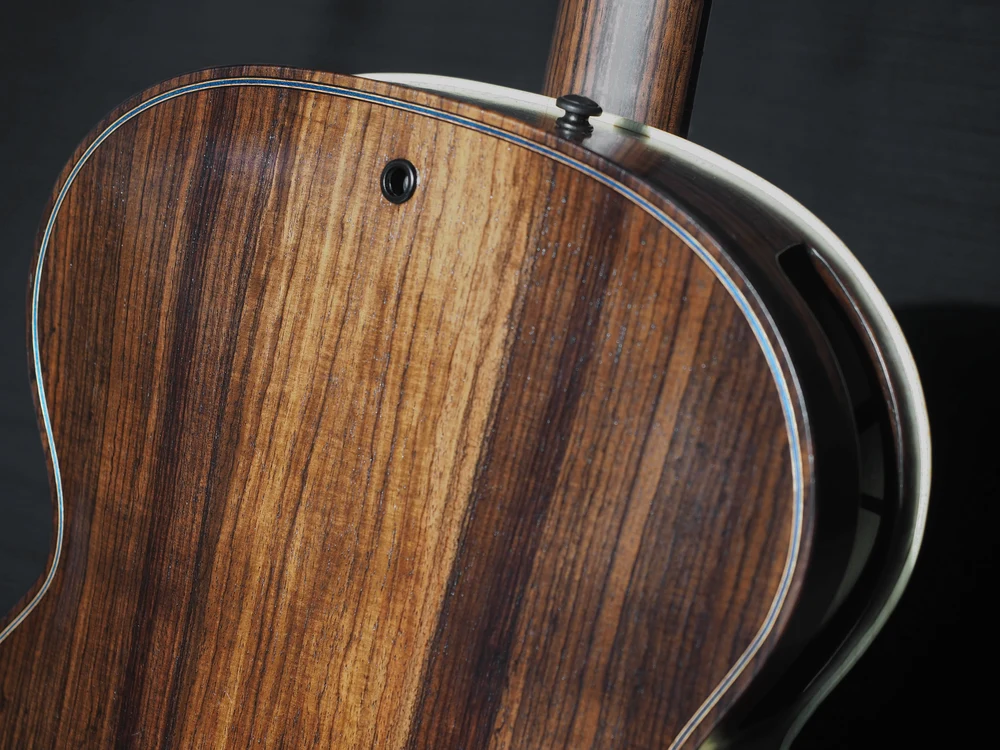 Blue Arch Guitar detail