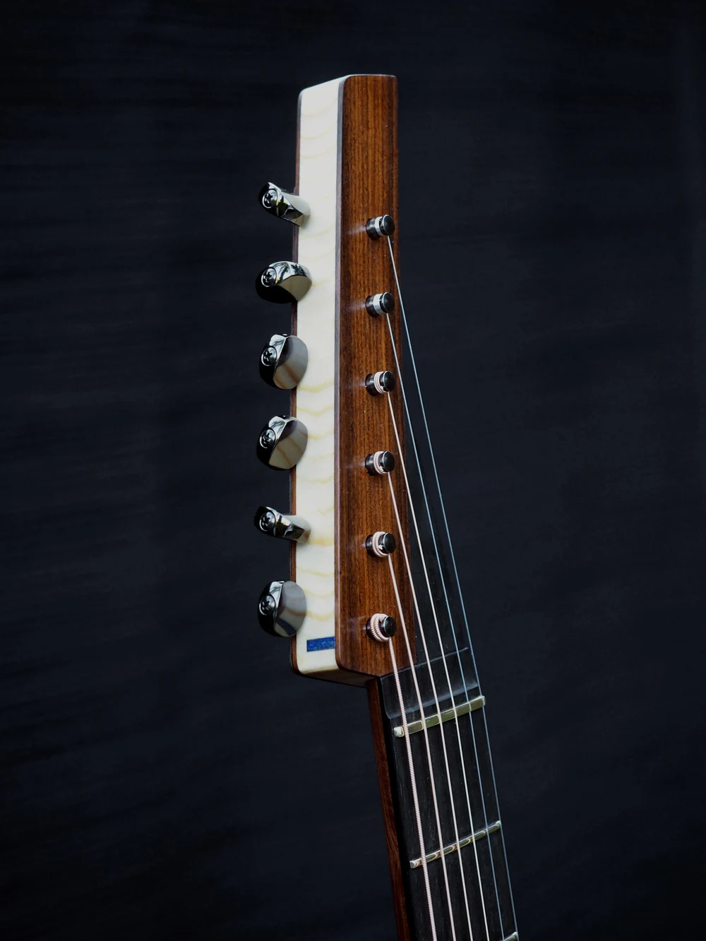 Blue Arch Guitar detail