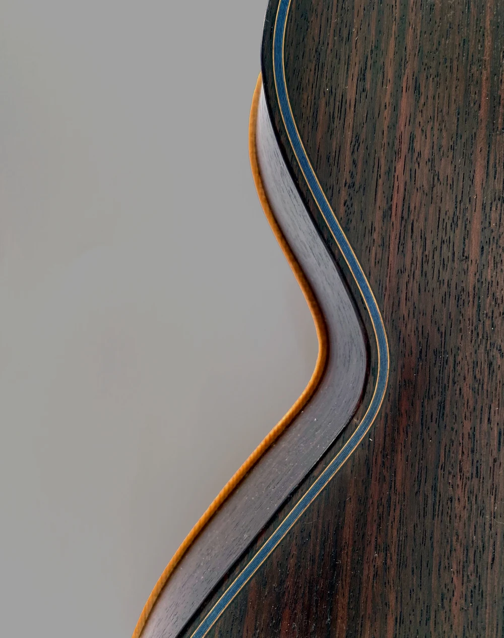 Blue Arch Guitar detail