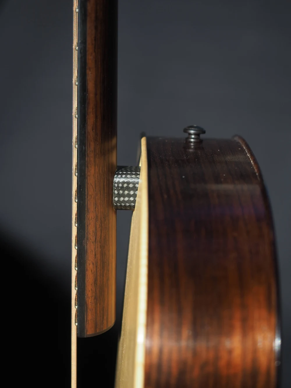 Blue Arch Guitar detail