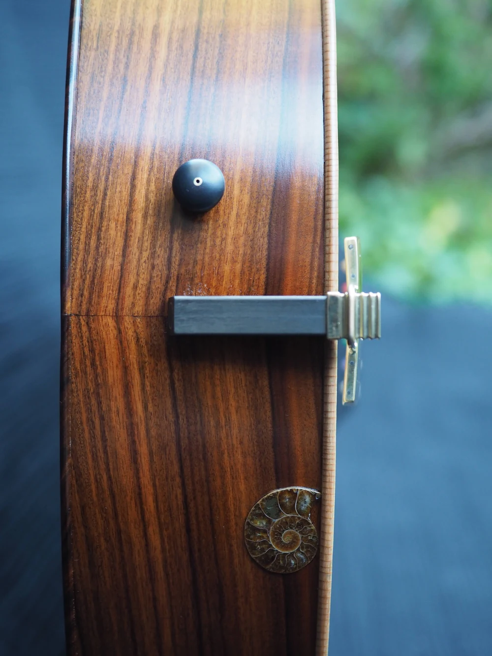 Blue Arch Guitar detail