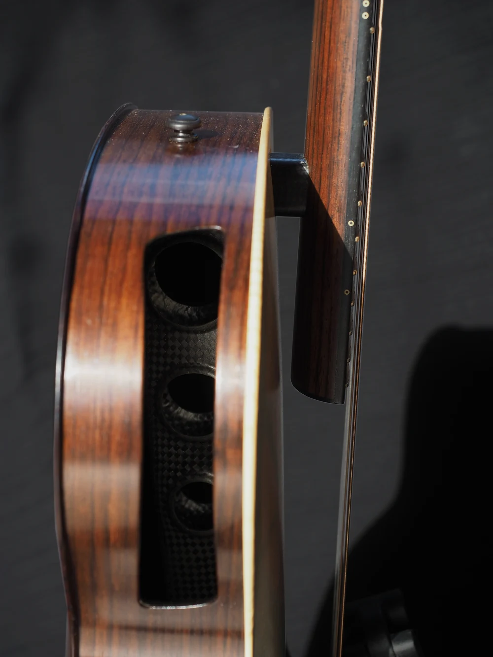Blue Arch Guitar detail