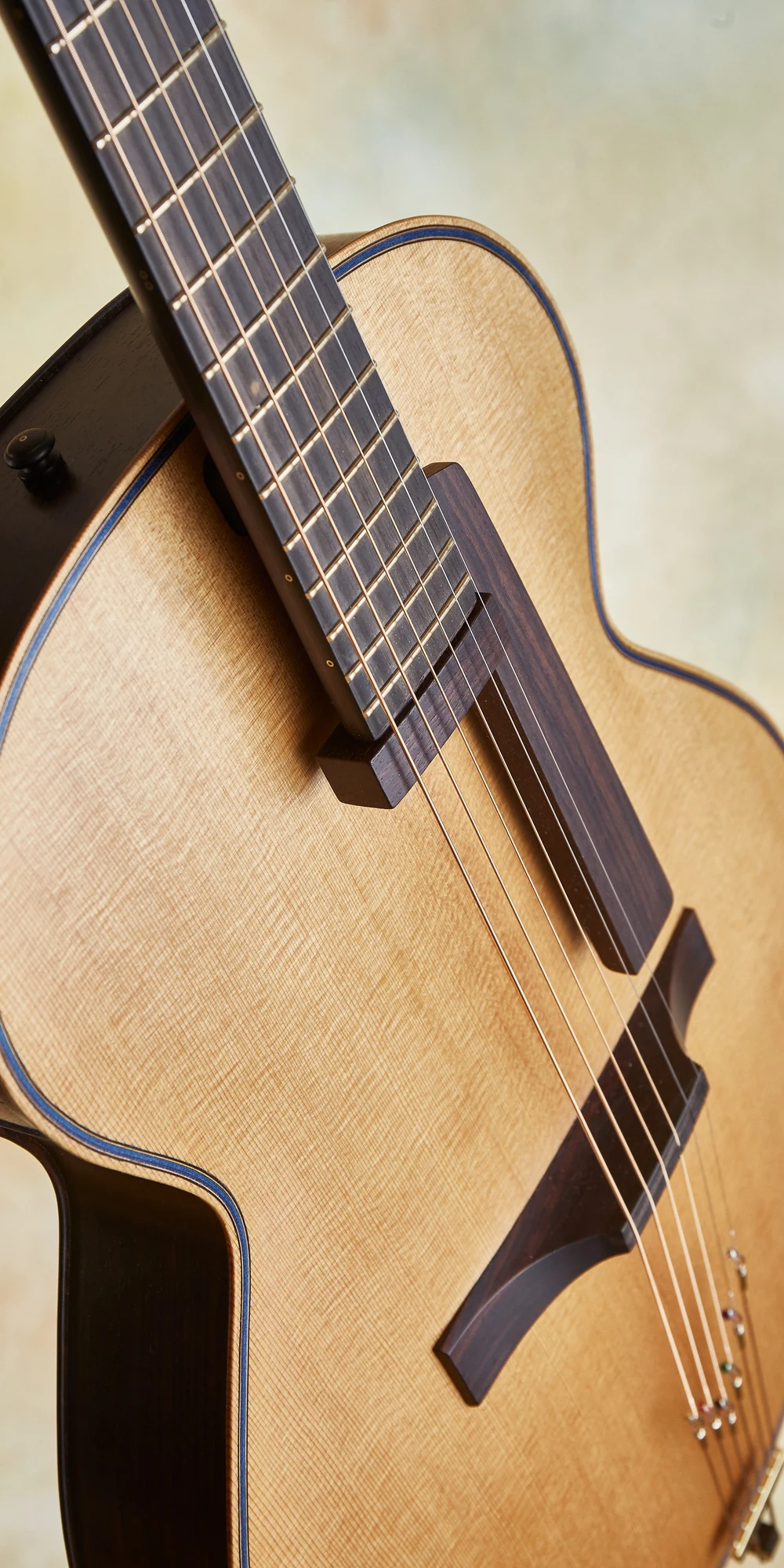 Blue Arch Guitar detail
