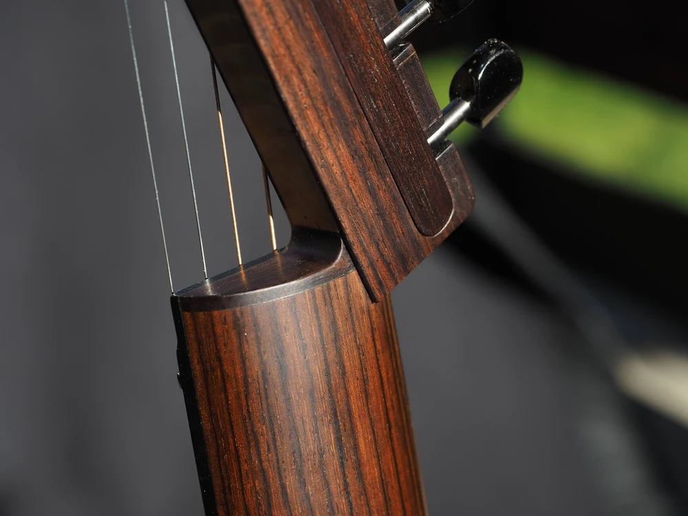 Blue Arch Guitar detail
