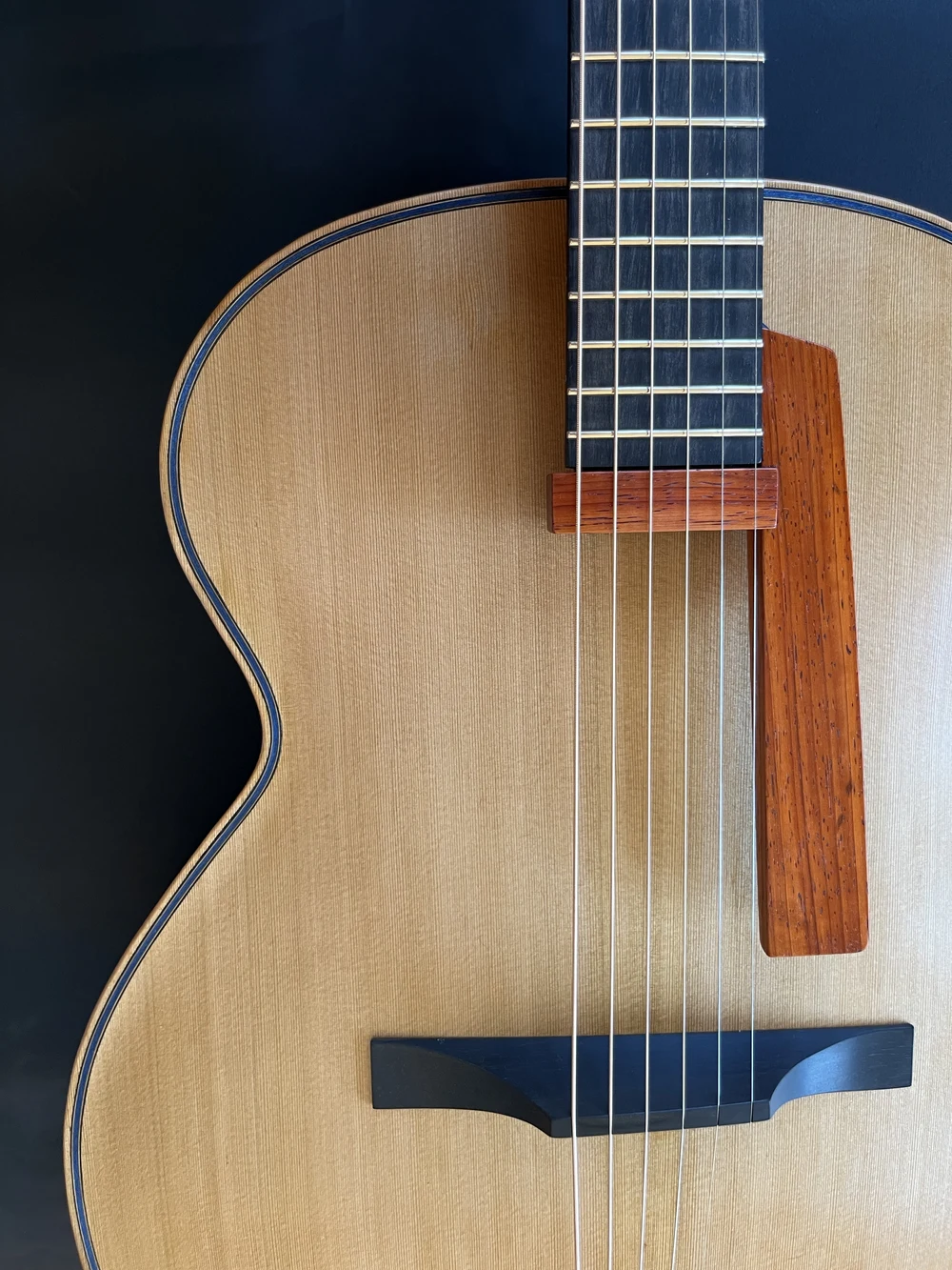 Blue Arch Guitar detail