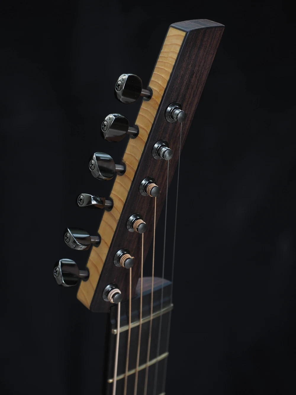 Blue Arch Guitar detail