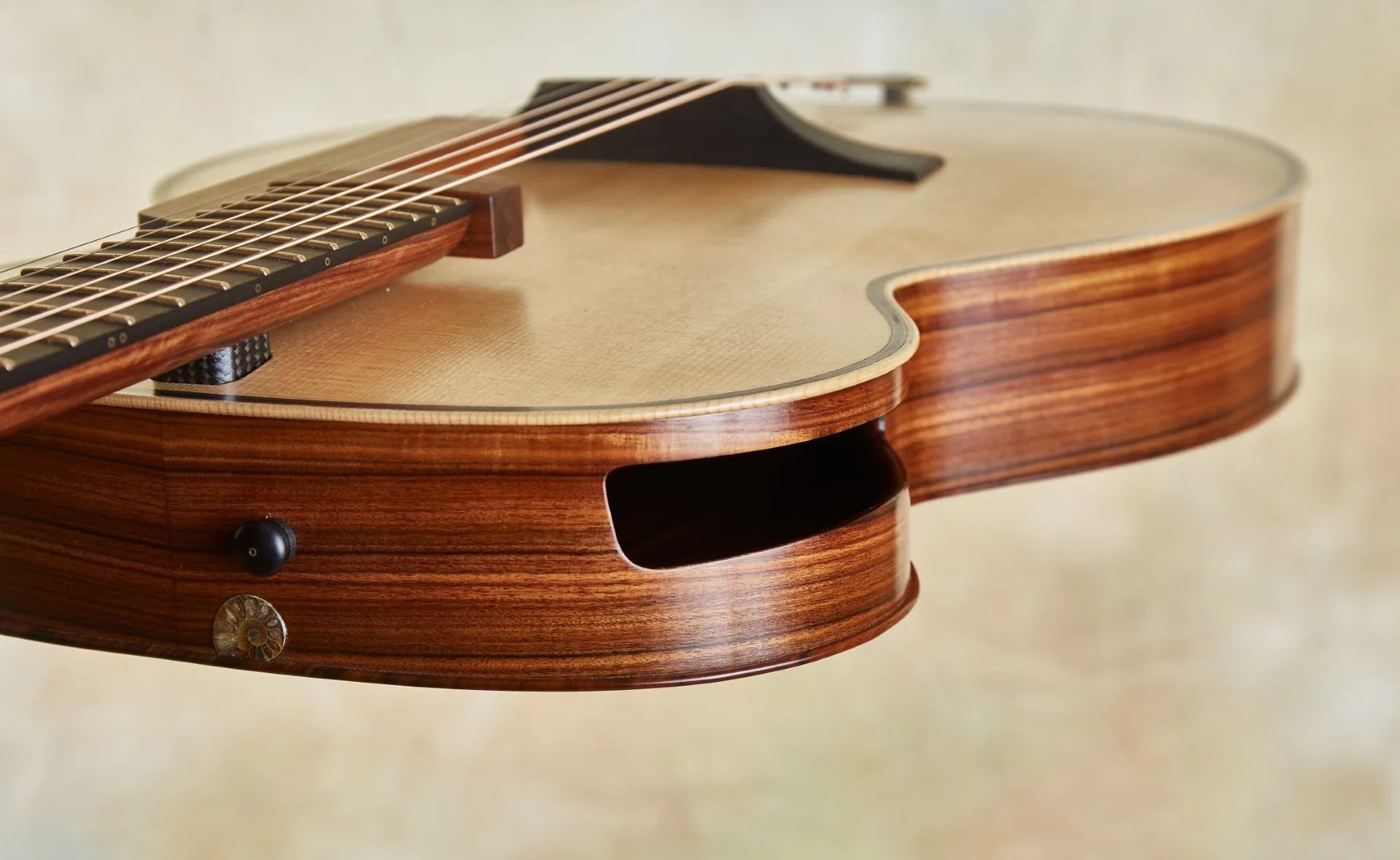 Blue Arch Guitar Details 7