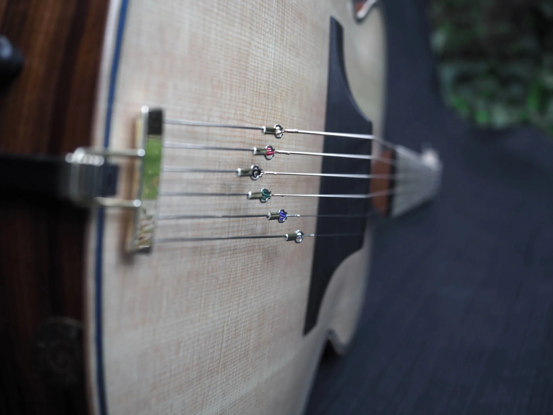 Blue Arch Guitar Details 9